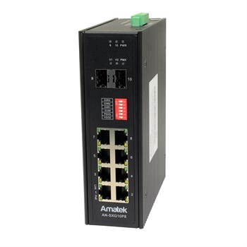 AN-SXG10P8 - промышленный 10-портовый гигабитный коммутатор с HiPoE до 300Вт 7000984